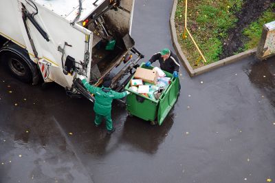 Junk Disposal Truck